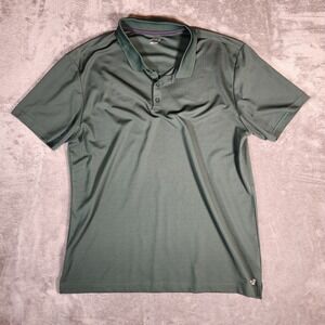 BCG Polo Shirt Men's 2XL Green‎ Performance Short sleeve Collared